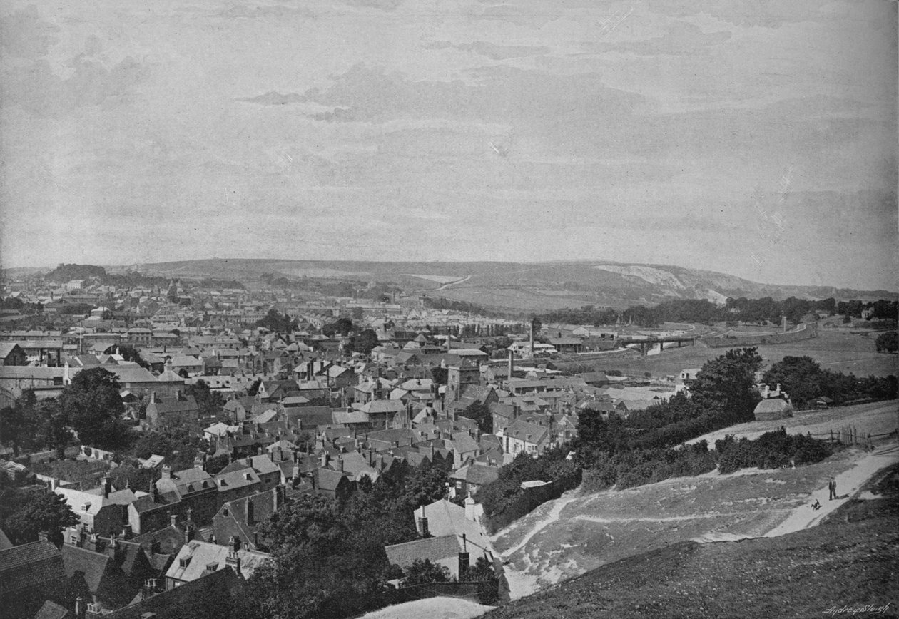 Lewes, c. 1896 da Frith and Co