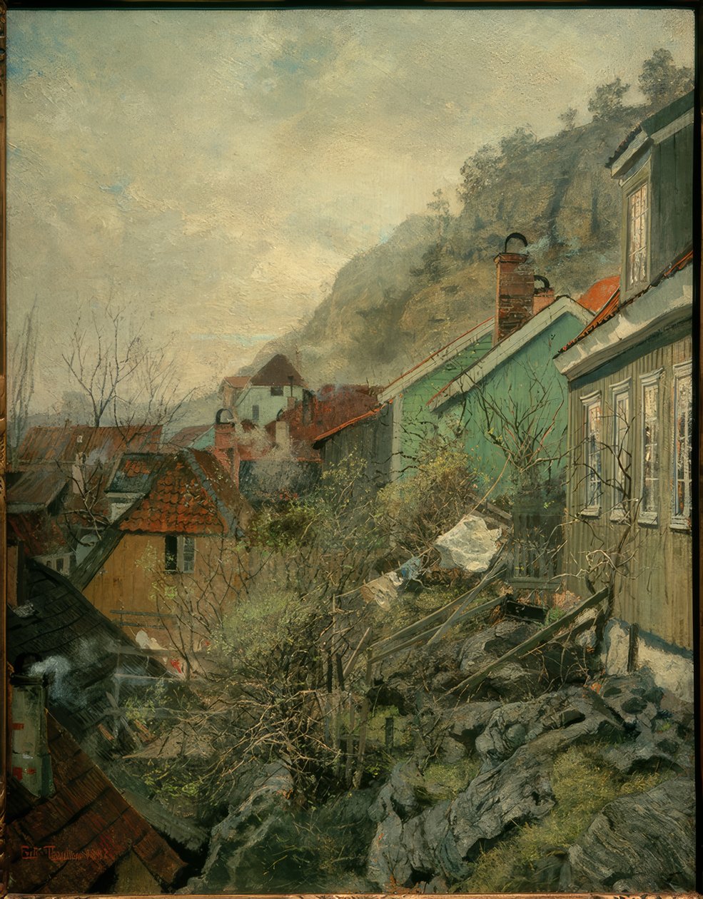Case a Kragerø da Fritz Thaulow