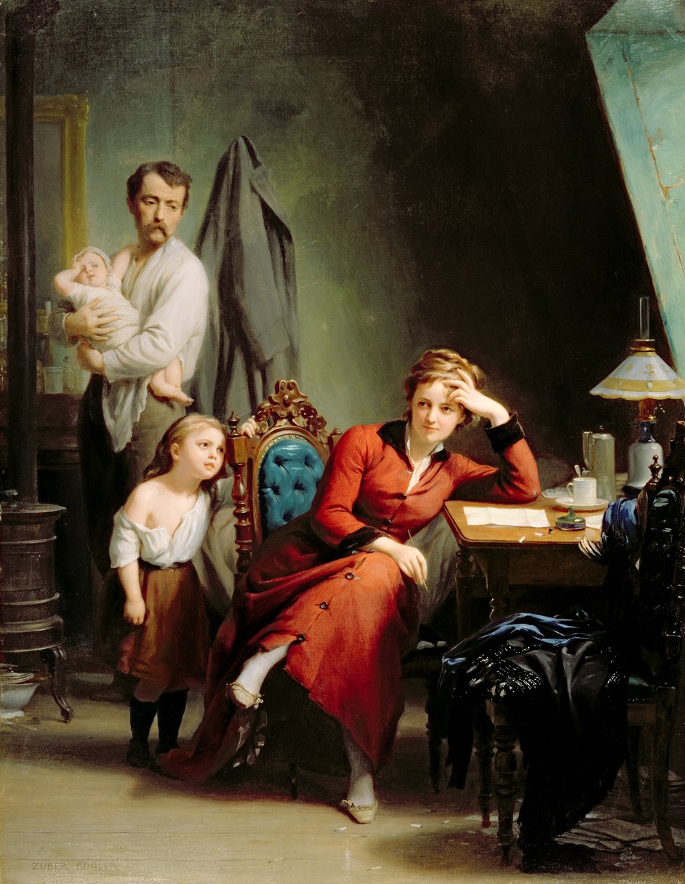 La poetessa da Fritz Zuber Buhler