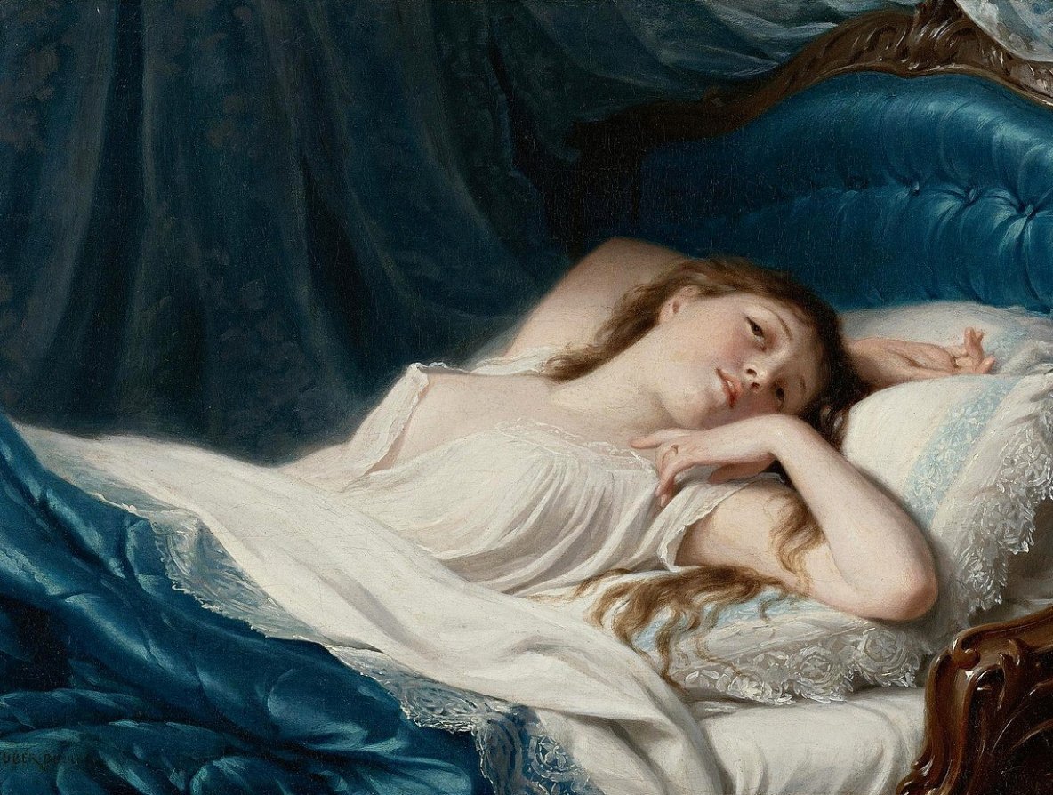Bellezza reclinata da Fritz Zuber Buhler