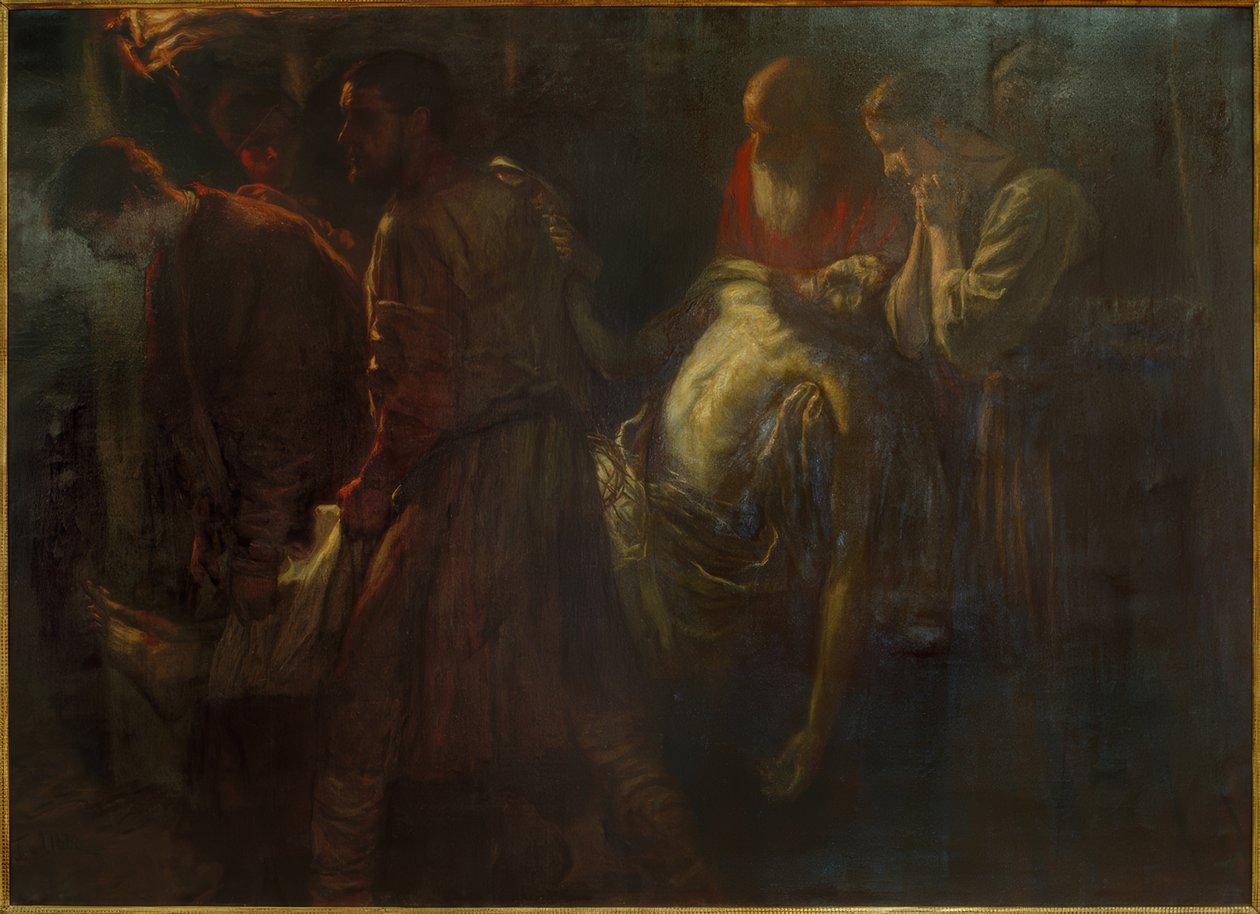 La deposizione di Cristo da Fritz von Uhde