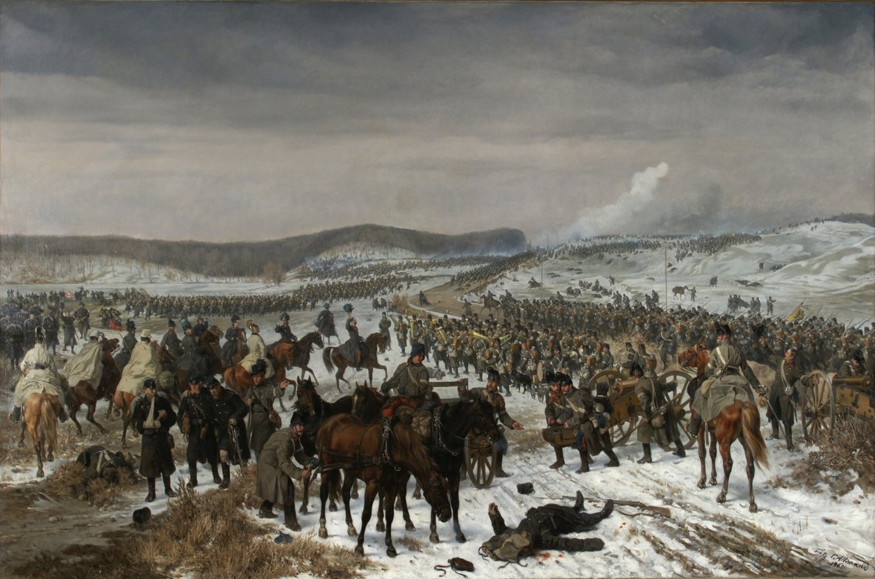 La battaglia di Oeversee del 6 febbraio 1864 da Fritz L