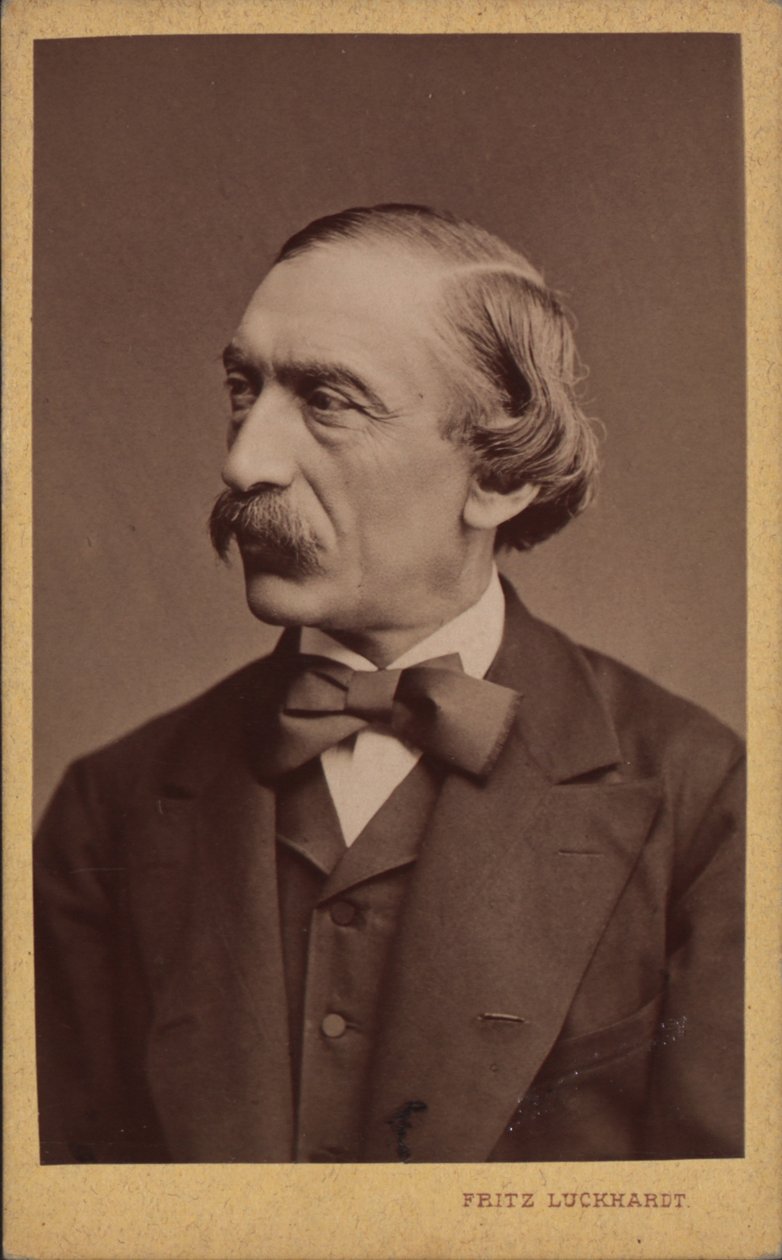 Ritratto del compositore Carl Evers da Fritz Luckhardt