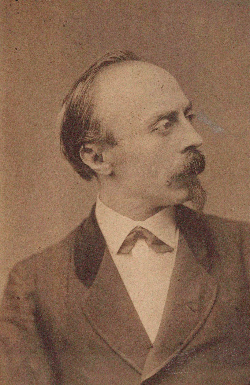 Ritratto del compositore Hans von Bülow 1830-1894, c. 1875 da Fritz Luckhardt