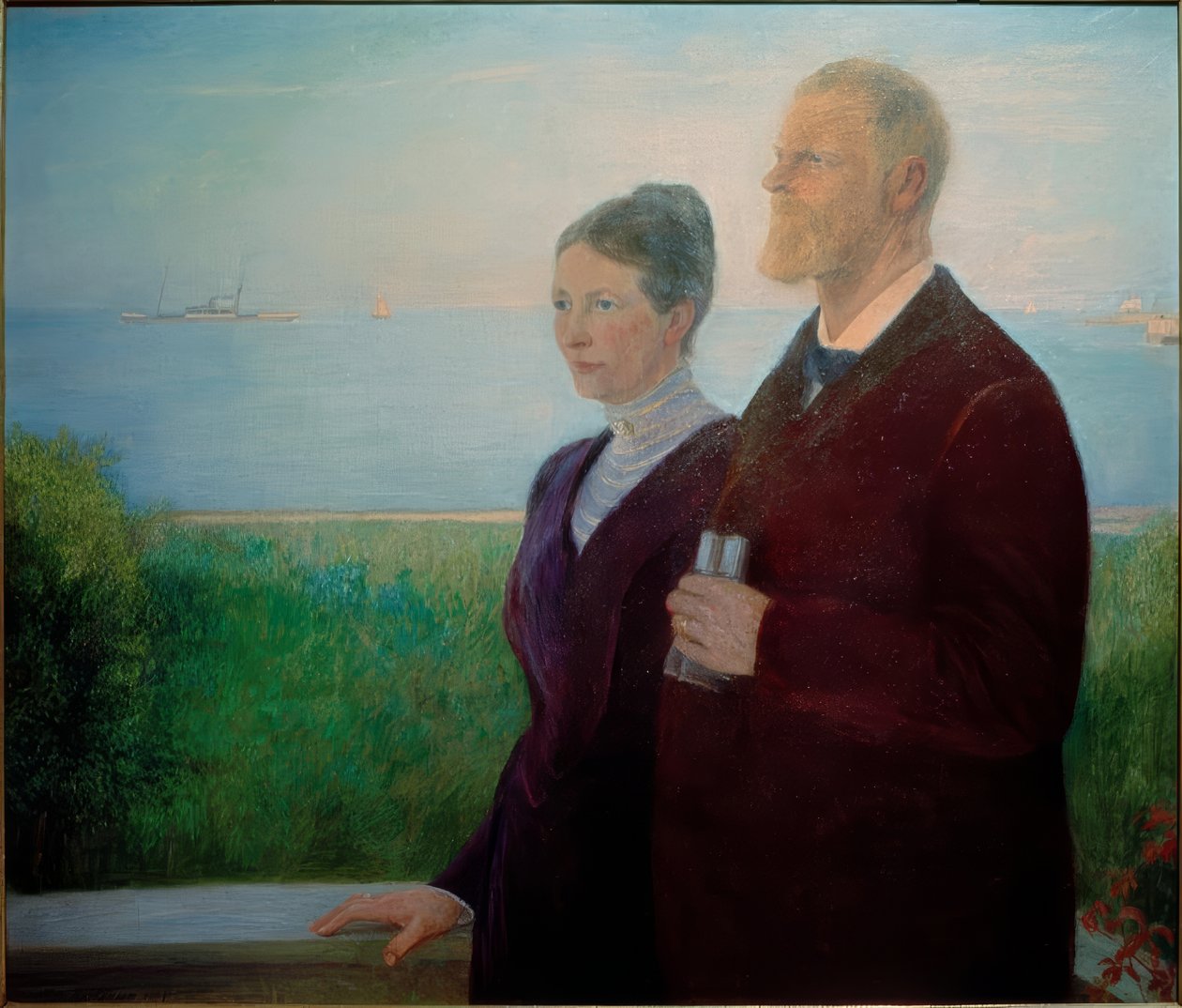 Doppio ritratto (Woermann) da Fritz Mackensen