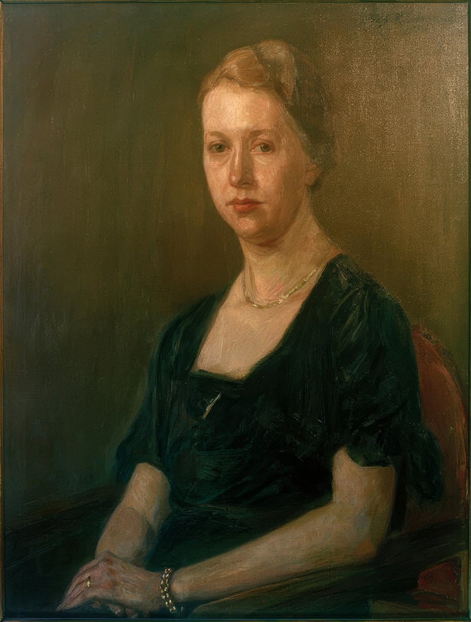 Ritratto di Hertha Römer da Fritz Mackensen
