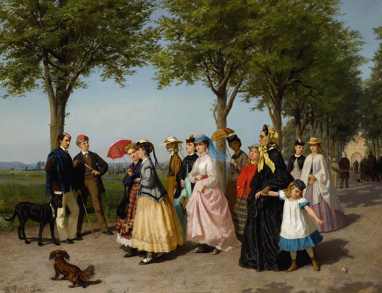 La passeggiata da Fritz Paulsen