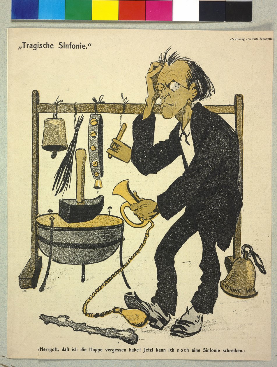 Gustav Mahler da Fritz Schonpflug