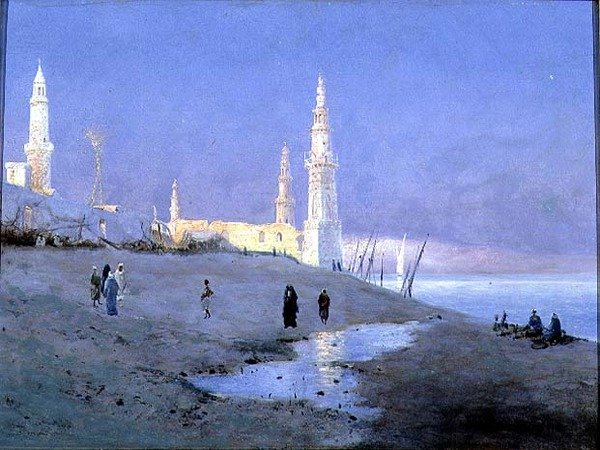 Tramonto sul Nilo da Fritz Staehr Olsen