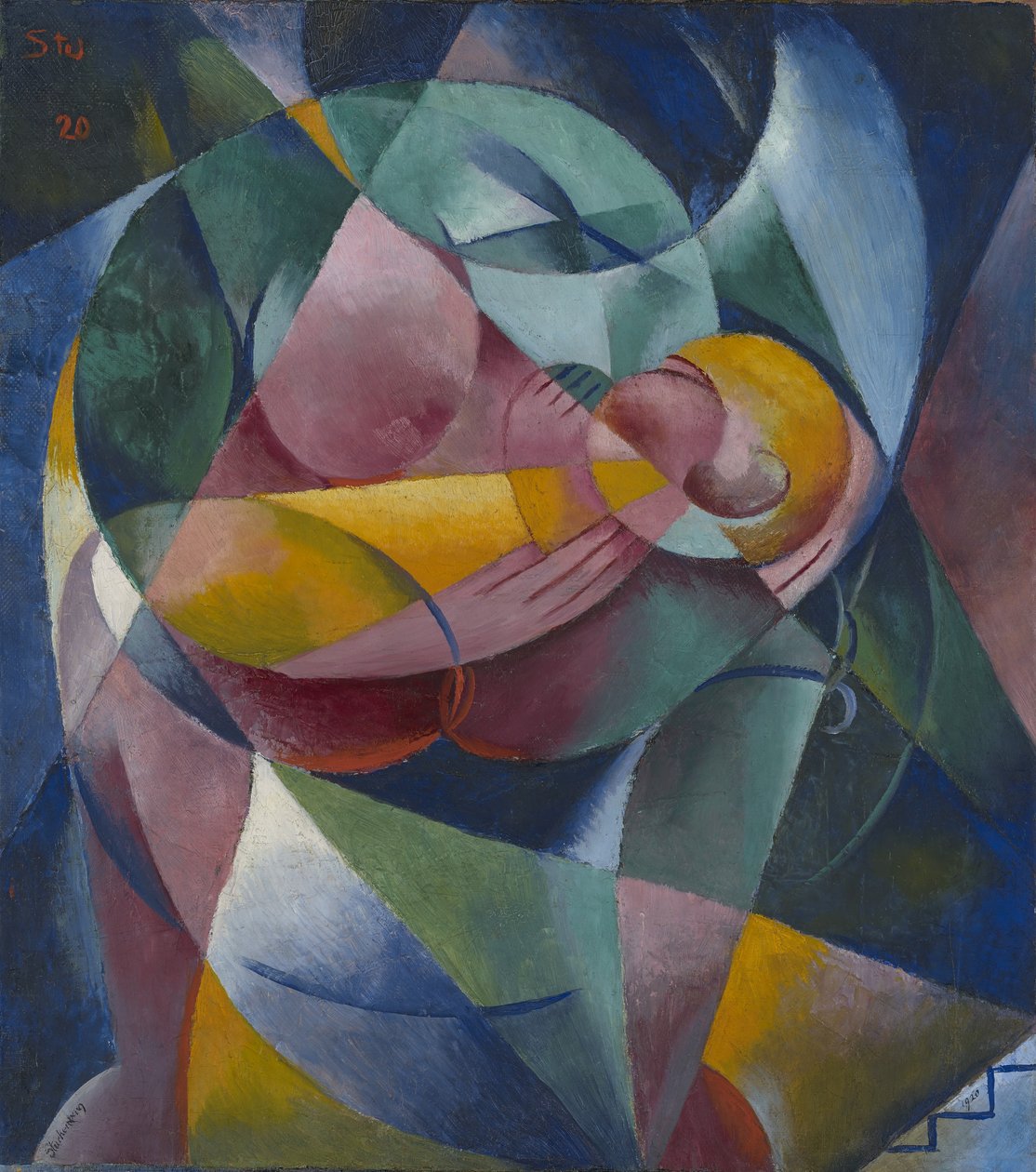 Madre e figlio, 1920 da Fritz Stuckenberg