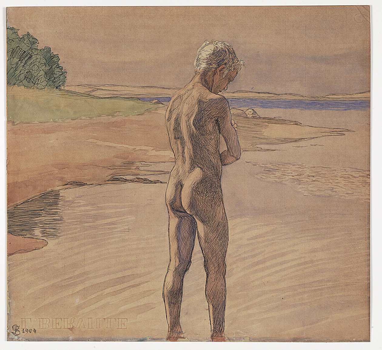 Hans in piedi nell