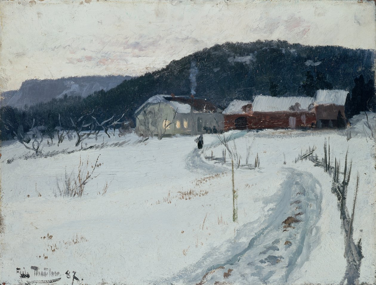 Grini, fattoria Upper Maja da Fritz Thaulow