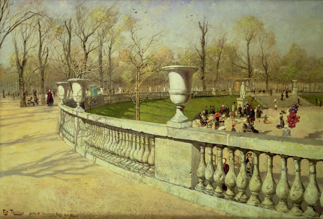 Jardin du Luxembourg da Frits Thaulow