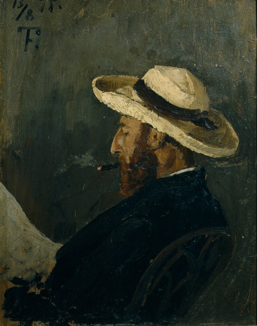 Ritratto di Fredrik Collett da Fritz Thaulow