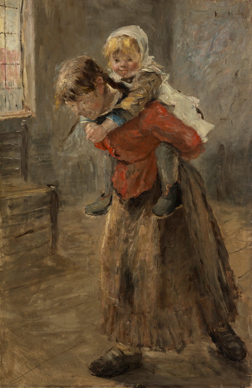 La sorella maggiore da Fritz von Uhde