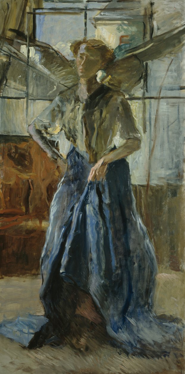 Angeli nello studio da Fritz von Uhde
