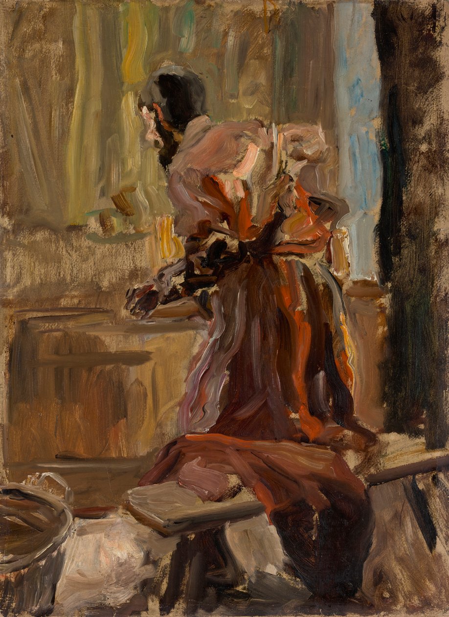 Studio del dorso di un re da Fritz von Uhde