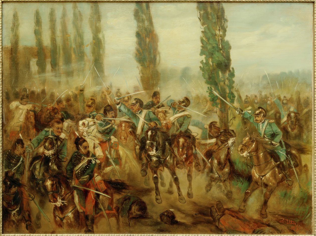 Battaglia di Buzancy da Fritz von Uhde