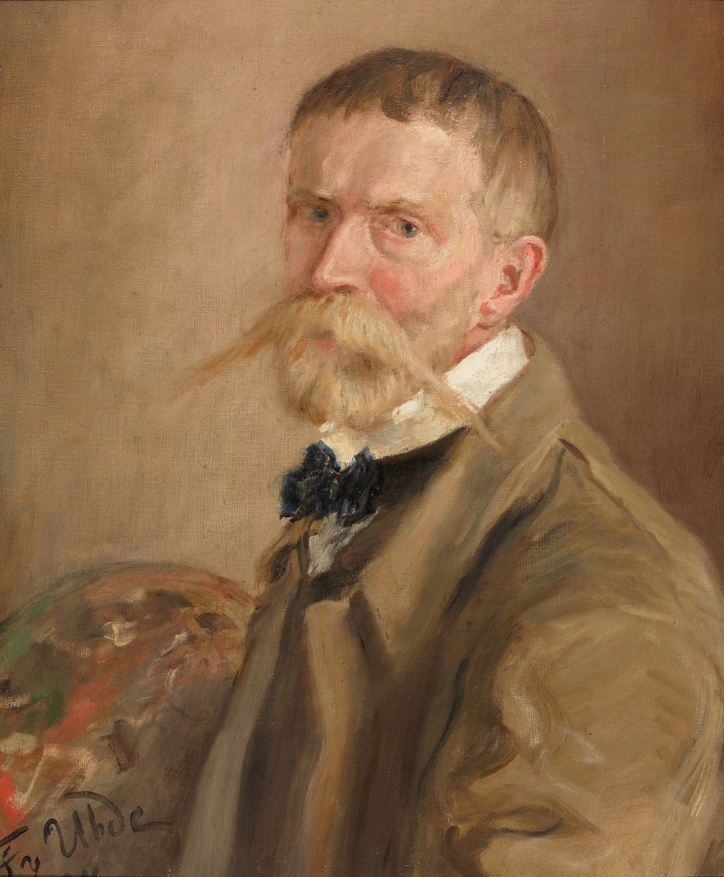 Autoritratto da Fritz von Uhde