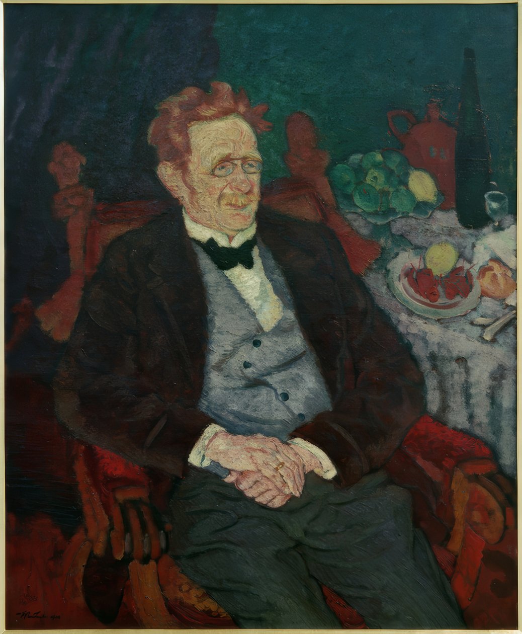 Ritratto di Karl Maser da Fryderyk Pautsch