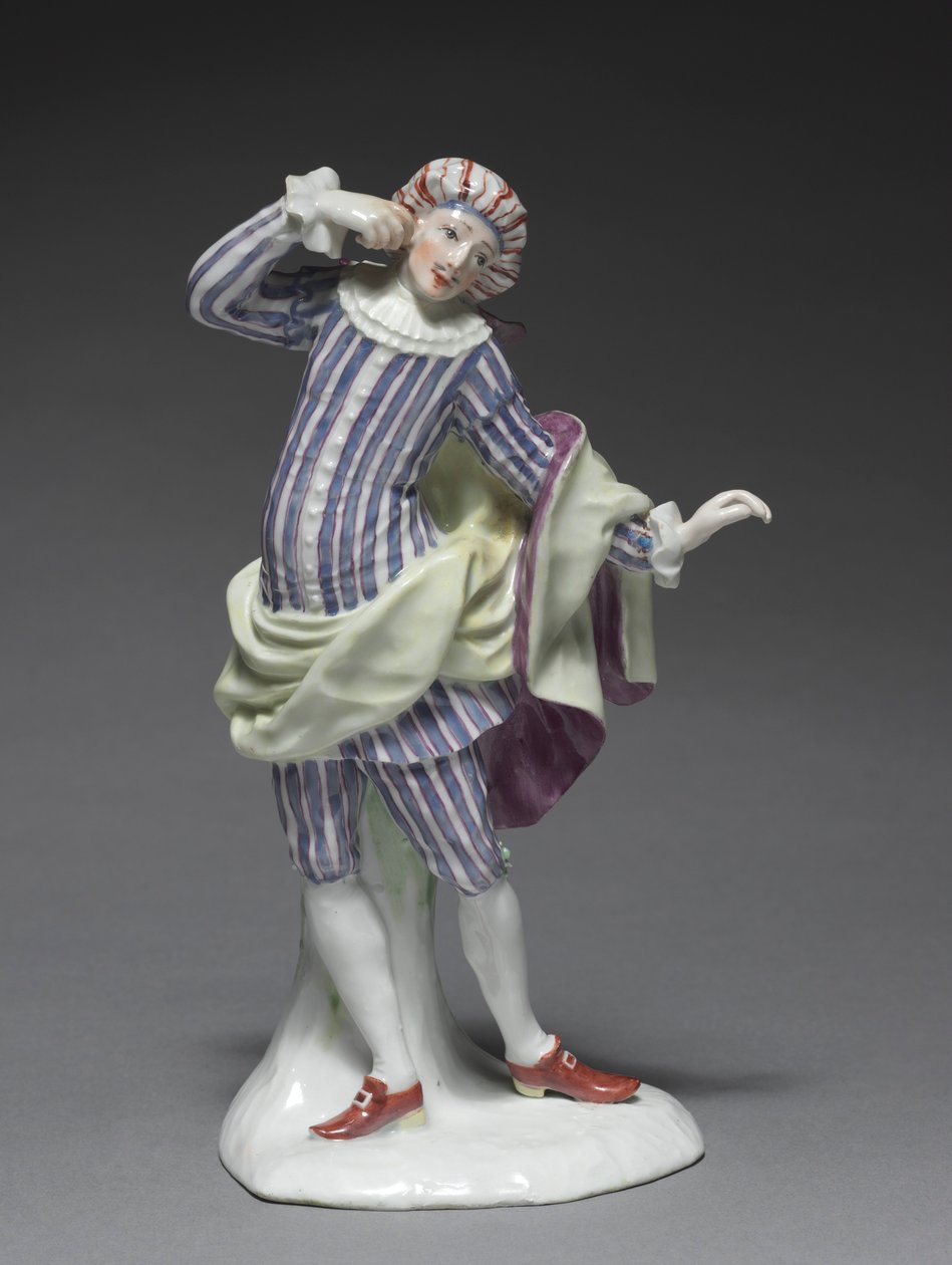 Figura della commedia italiana: Mezetin da Fürstenberg Porcelain Factory