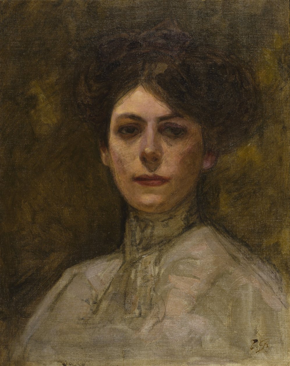 Ritratto di una signora italiana da Fujishima Takeji