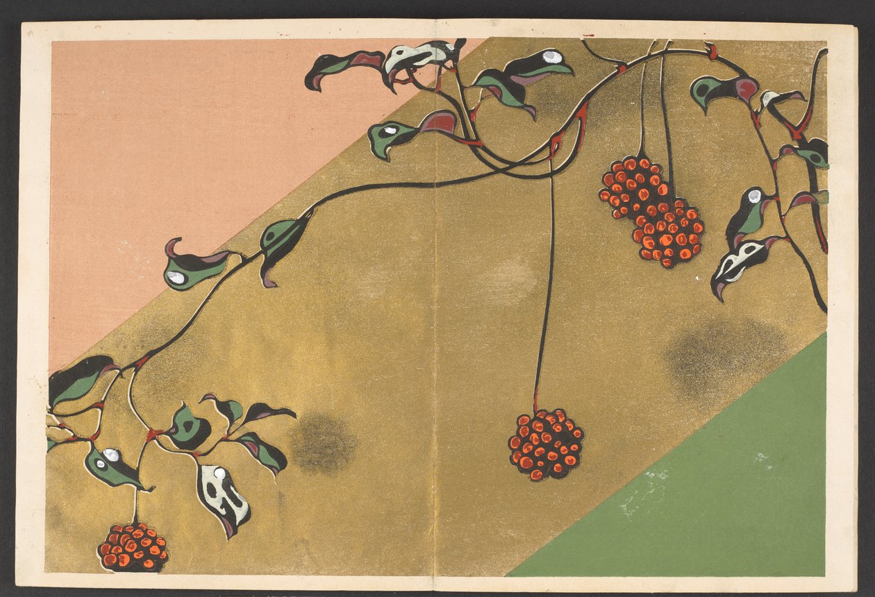 Shasei sôka môyô, Modelli di piante e fiori dal vivo da Furuya Korin