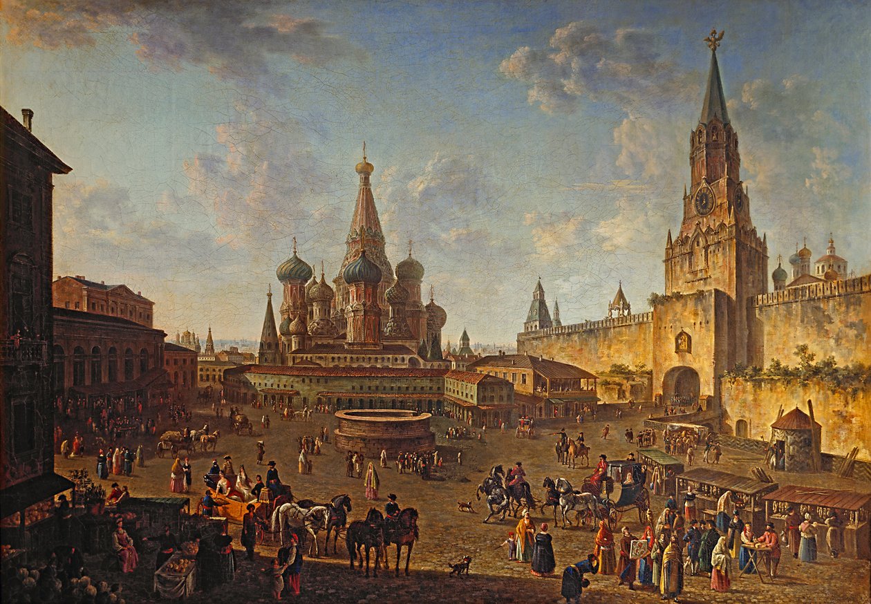 Russo: "Piazza Rossa a Mosca" Piazza Rossa a Mosca da Fyodor Alekseyev