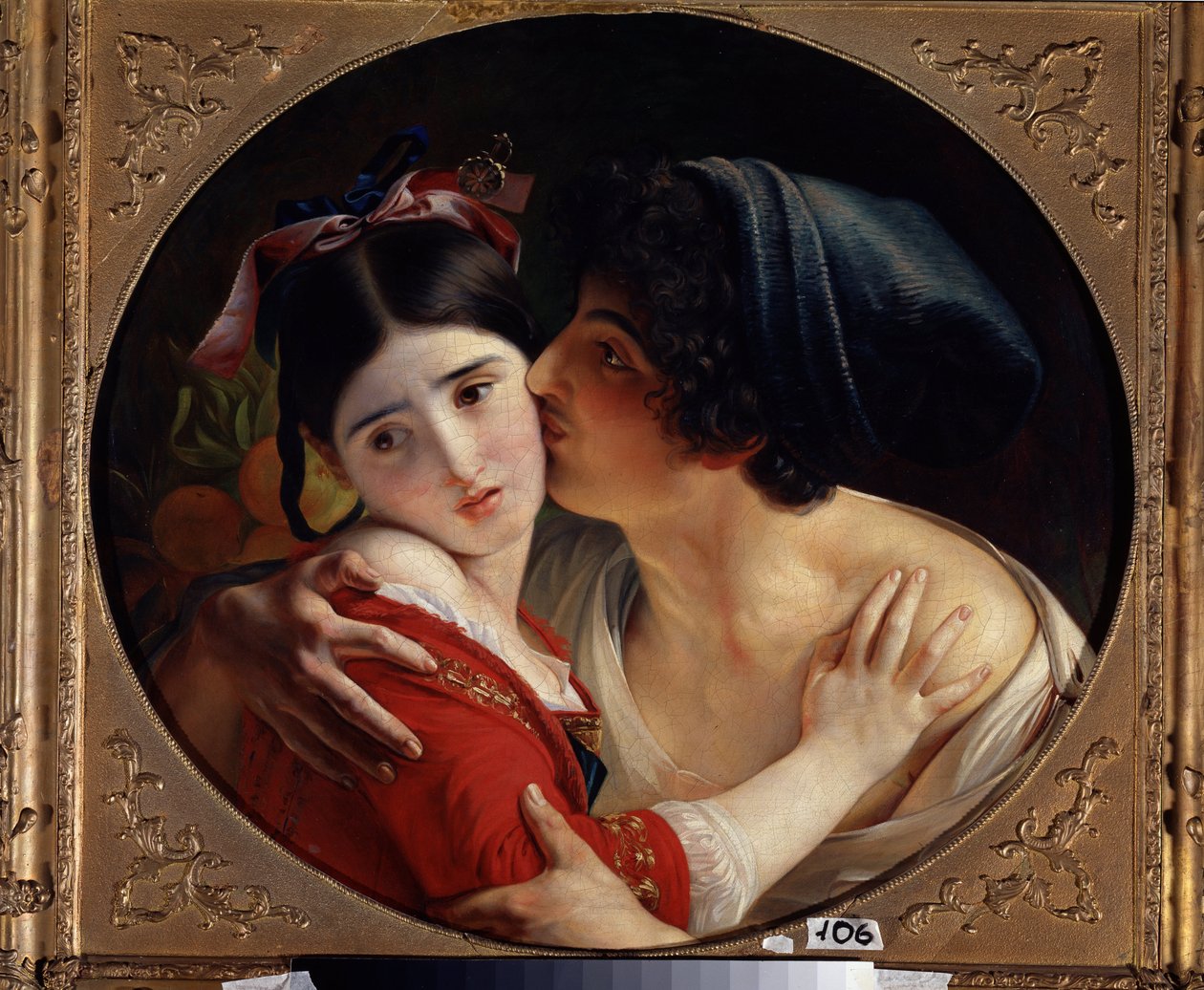 Il bacio da Fyodor Antonovich Moller