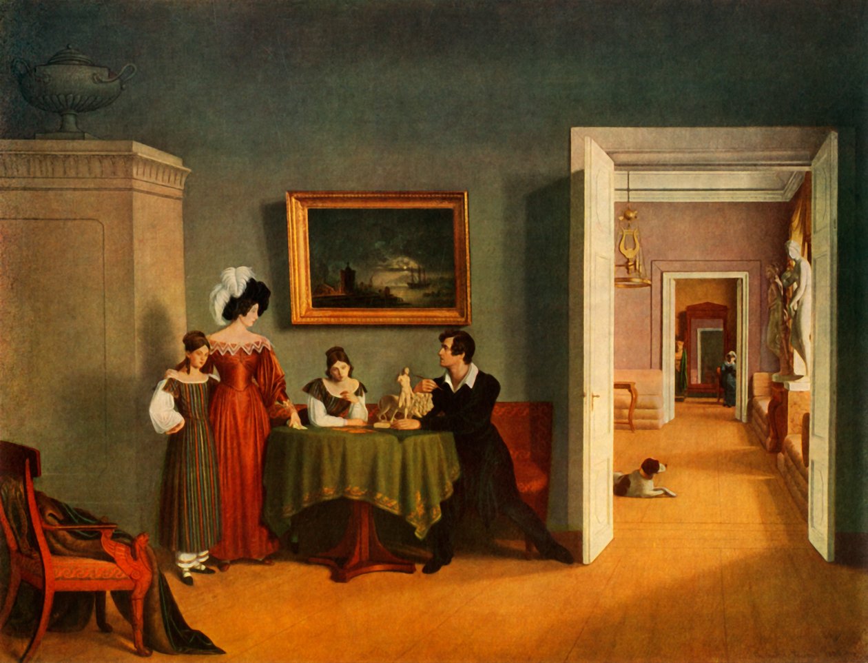 Ritratto di famiglia da Fyodor Tolstoy