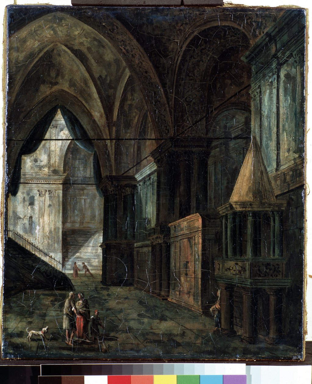 In una cattedrale da Fyodor Yakovlevich Alexeev