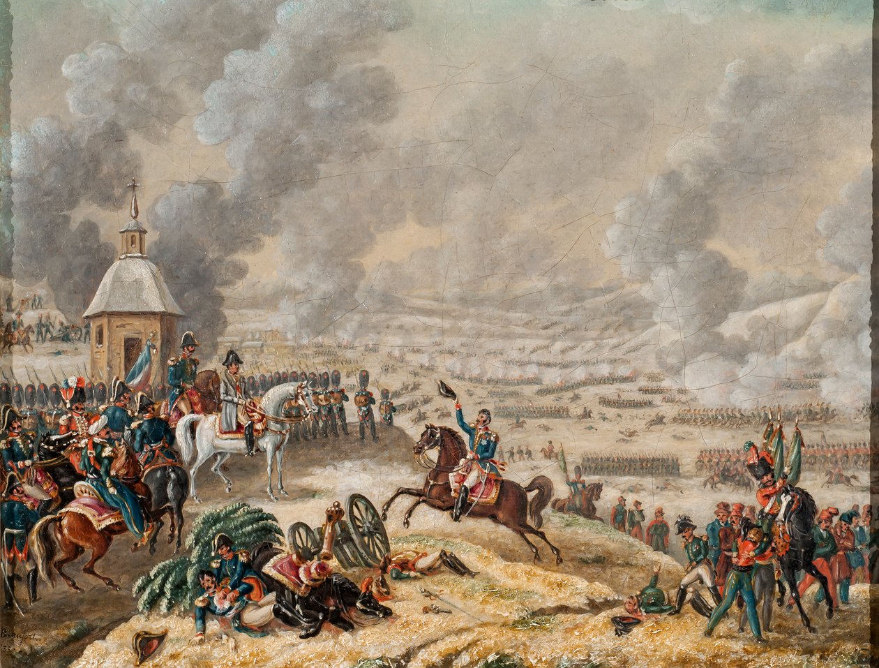 Battaglia di Smolensk, 16 agosto 1812 da G. Beaufort