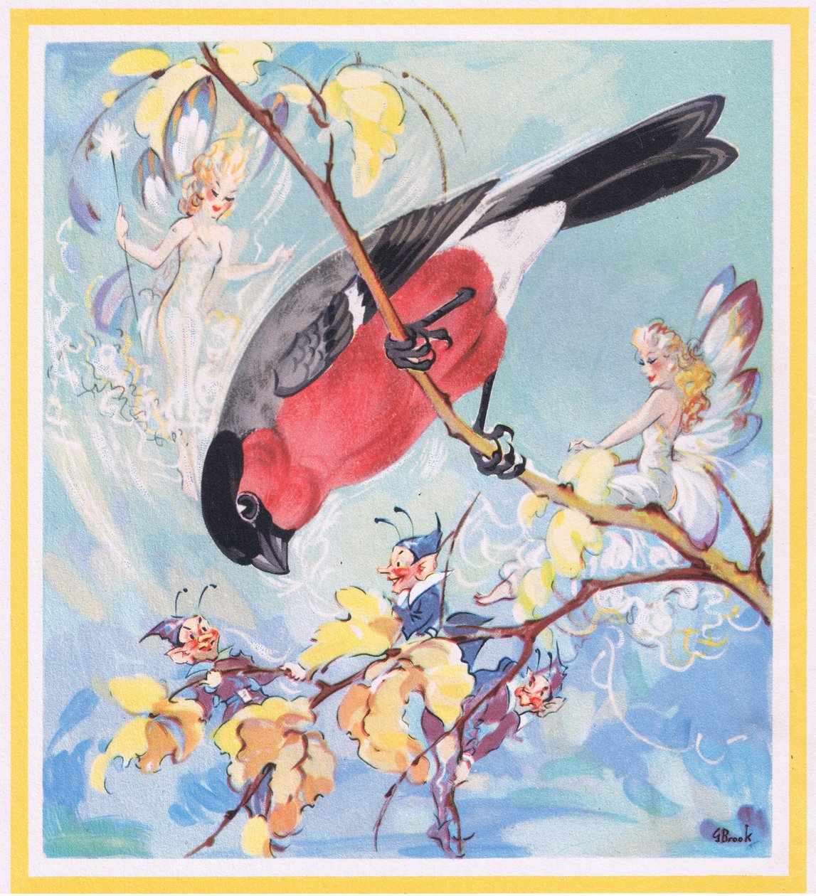 Ciuffolotto da G. Brooks