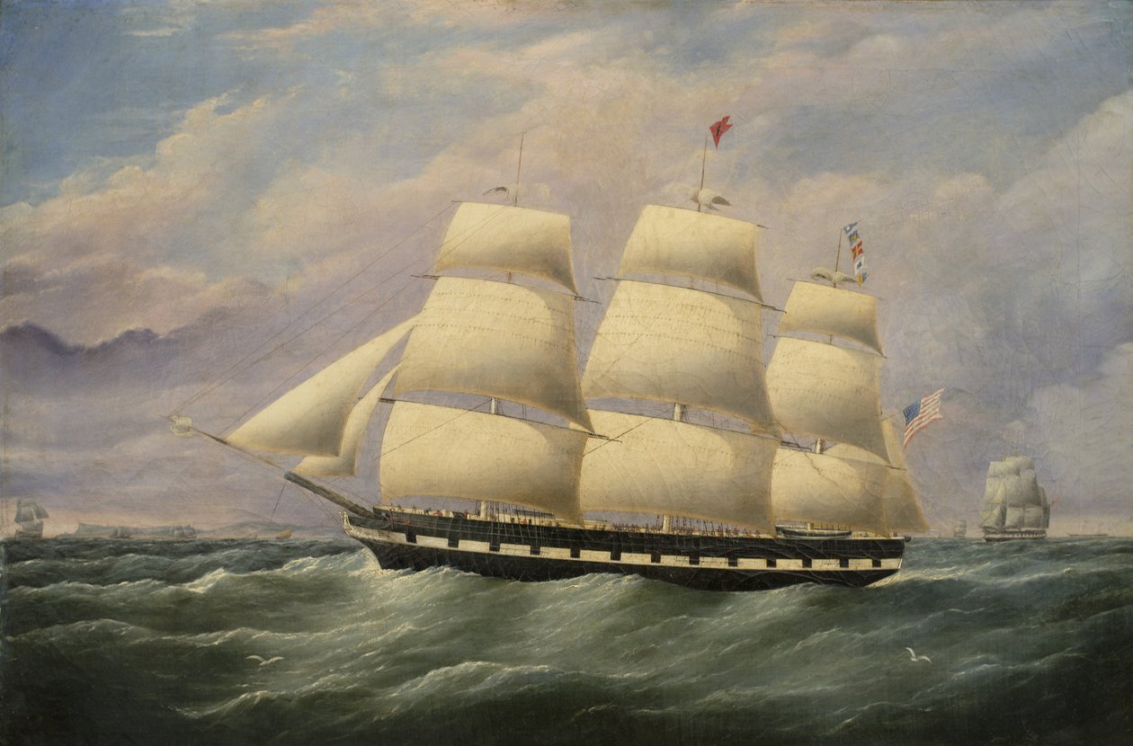 Clipper Ship American Eagle da G. Dell