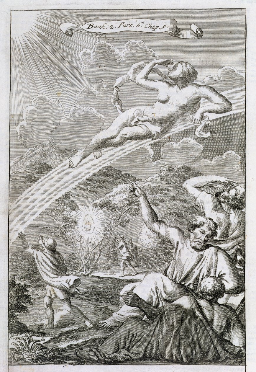 Iride sul suo arcobaleno, illustrazione dal Libro 2 Parte 6 Capitolo 9 di 