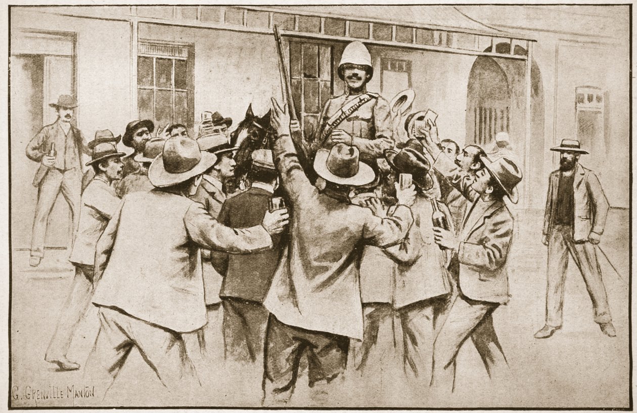 Il sollievo di Ladysmith: Tommy Atkins richiesto, illustrazione da 