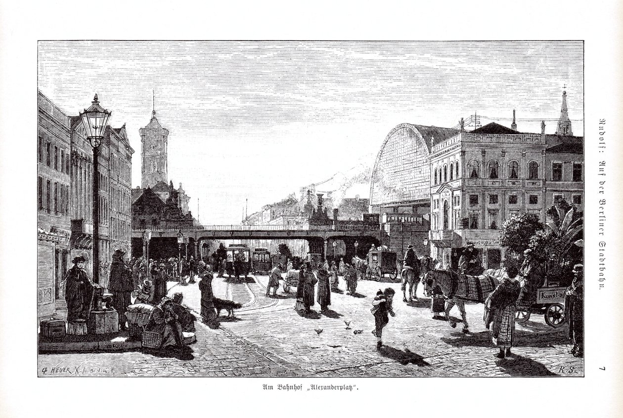Alla stazione Alexanderplatz da G. Heuer