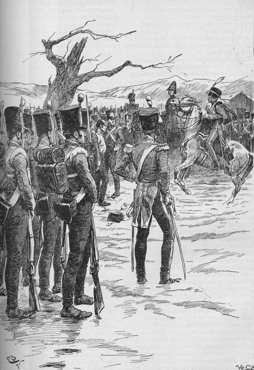 Un ussaro arrivò di corsa con la notizia che il nemico era su di noi!, 1895, 1902 da GB