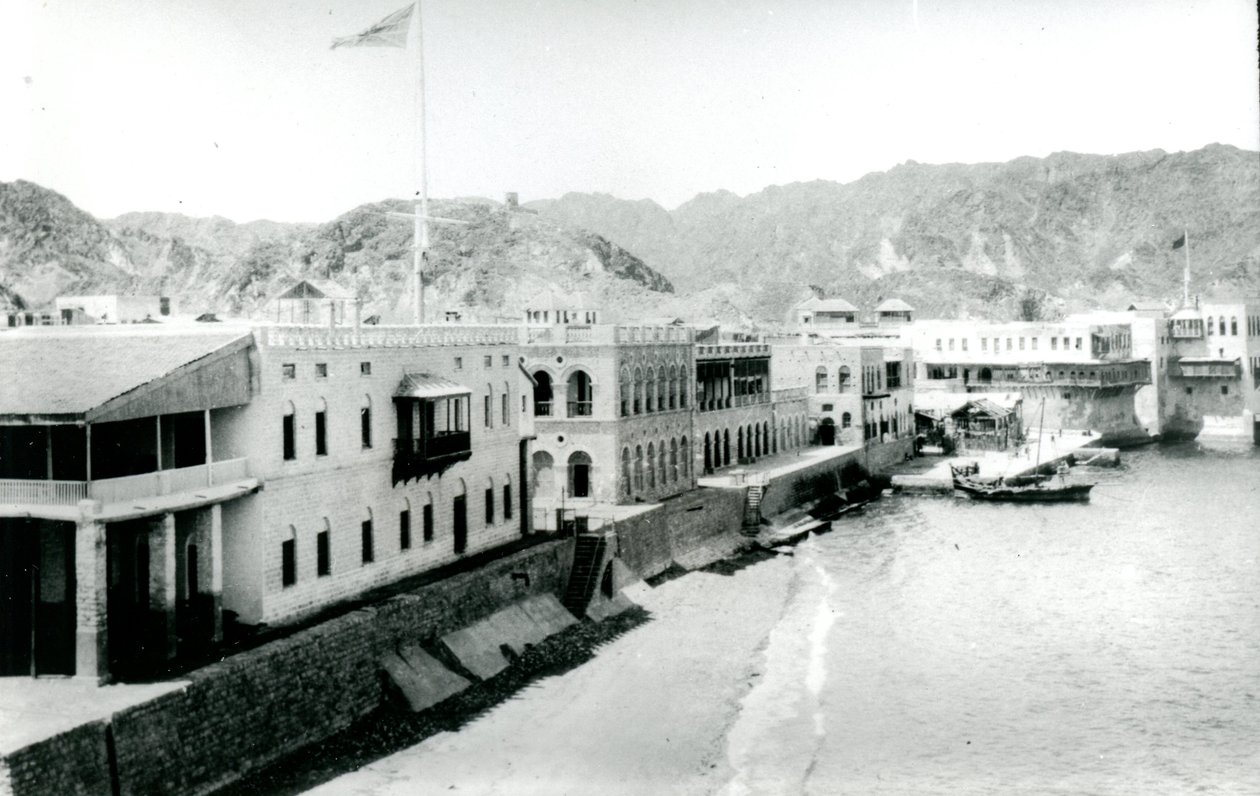 Lungomare a Muscat da G.J. Eccles
