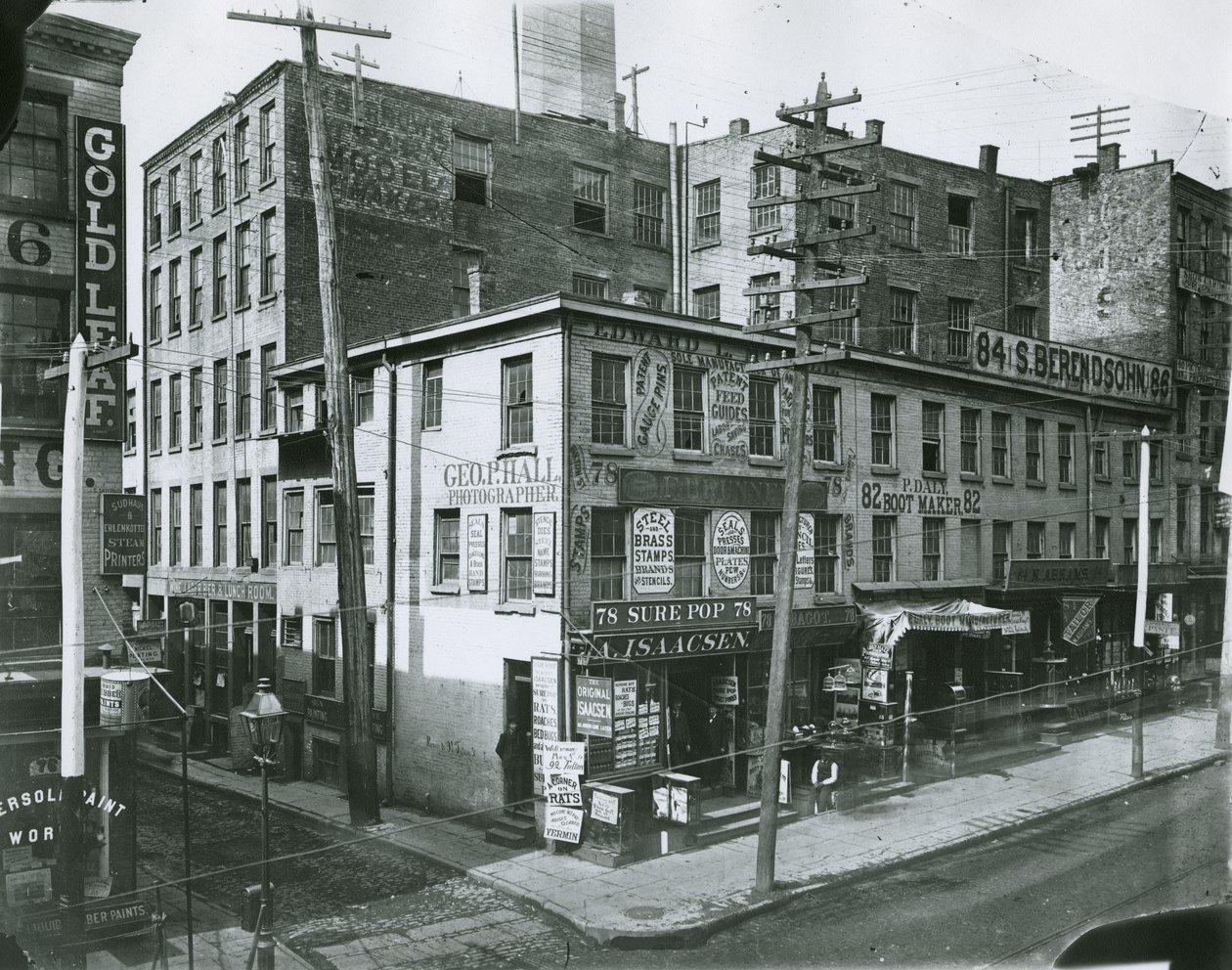 78 a 86 Fulton Street, New York City da G.P. Hall und Sohn