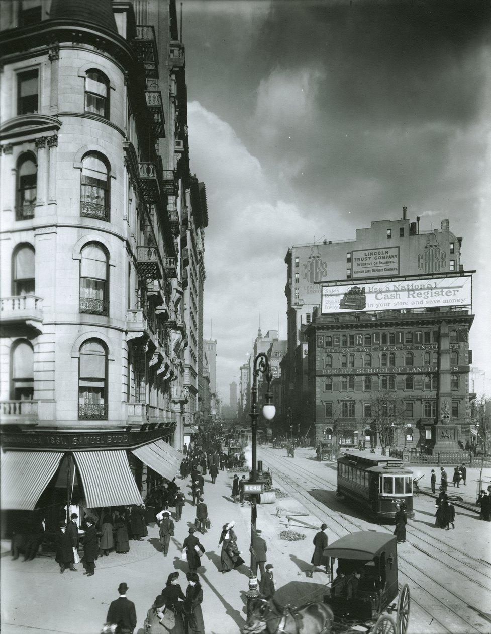 Broadway a nord dalla 24ª strada, New York City da G.P. Hall und Sohn
