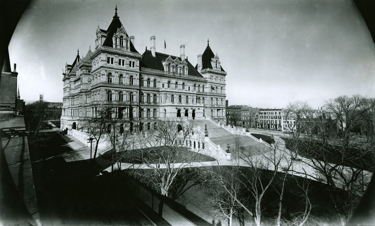 Campidoglio, Albany, New York da G.P. Hall und Sohn