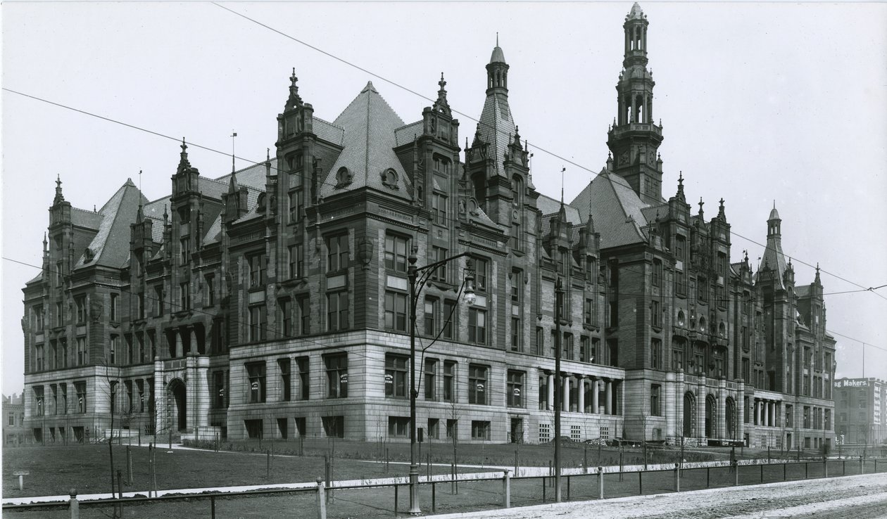 Municipio, St Louis, Missouri, c.1904 da G.P. Hall und Sohn