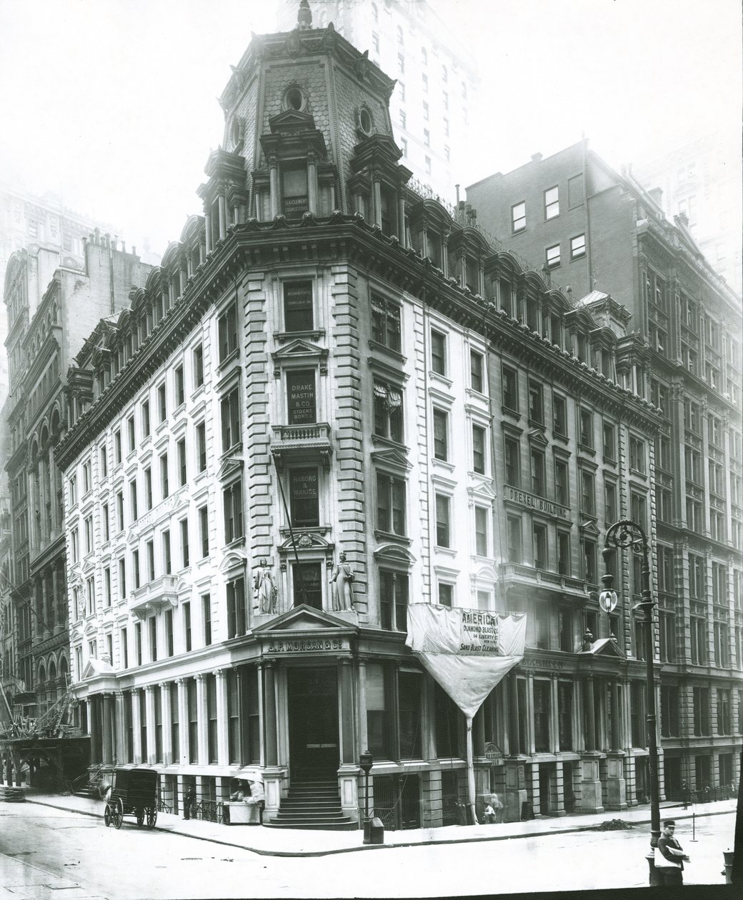 Edificio J.P. Morgan, Wall Street, New York City da G.P. Hall und Sohn