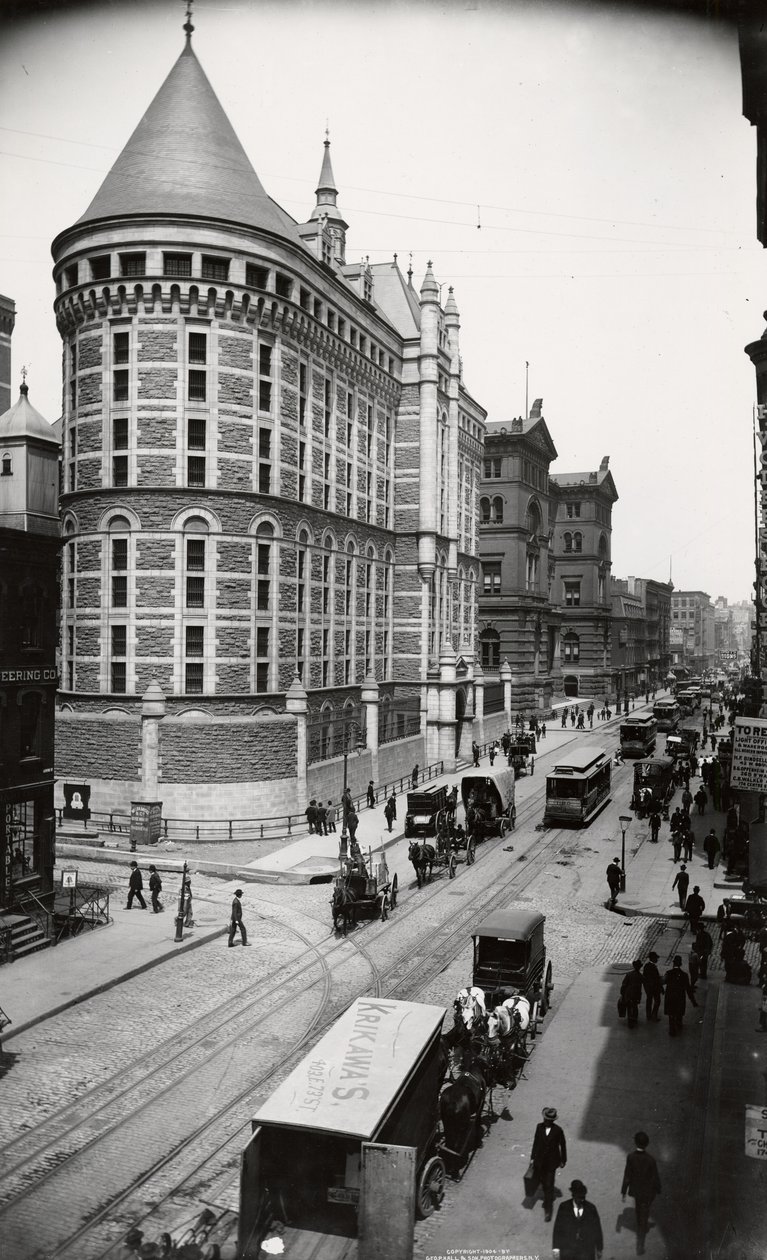Le tombe (carcere di New York City), 1904 da G.P. Hall und Sohn