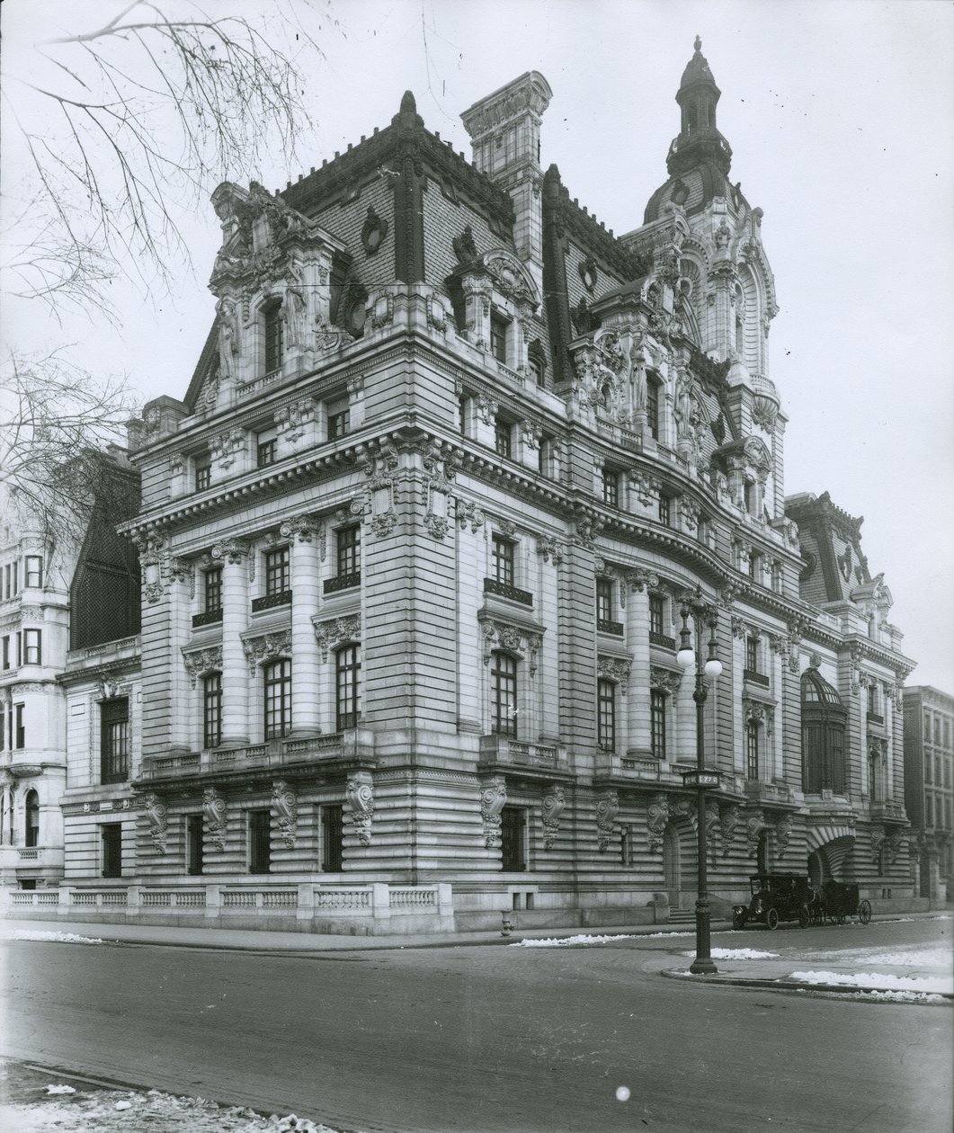 Mansion di William A. Clark, New York City, 1904-14 da G.P. Hall und Sohn