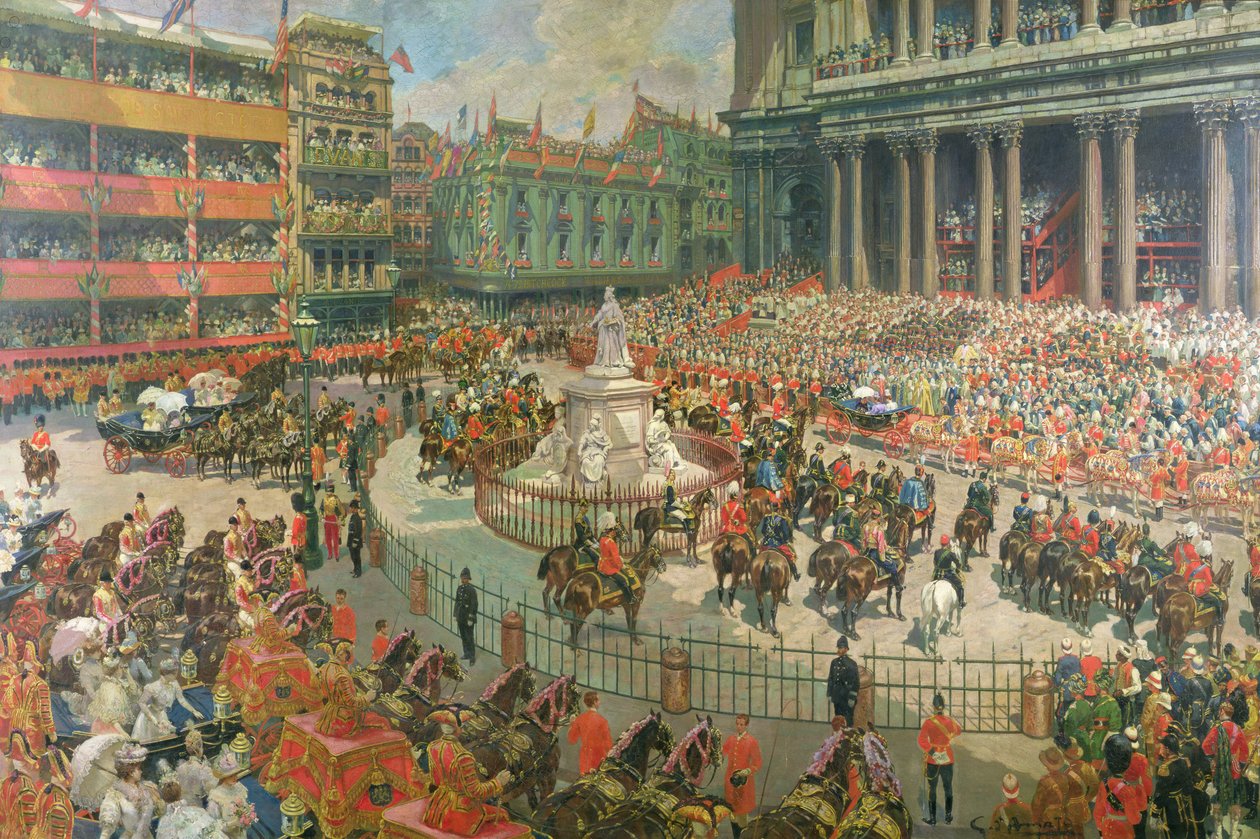 Giubileo di Diamante della Regina Vittoria, 1897 da G.S. Amato