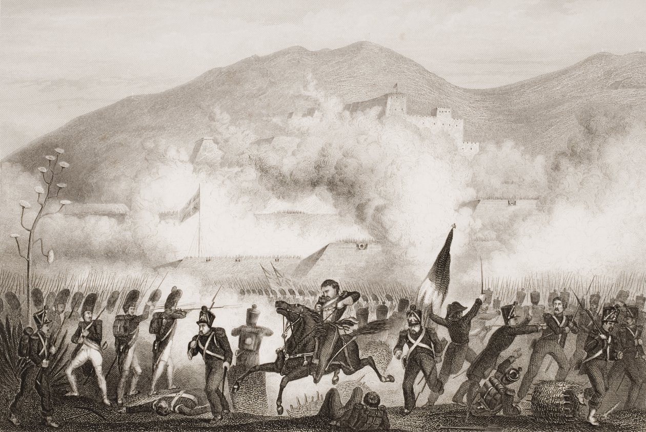 Torres Vedras, 1810, illustrazione da 