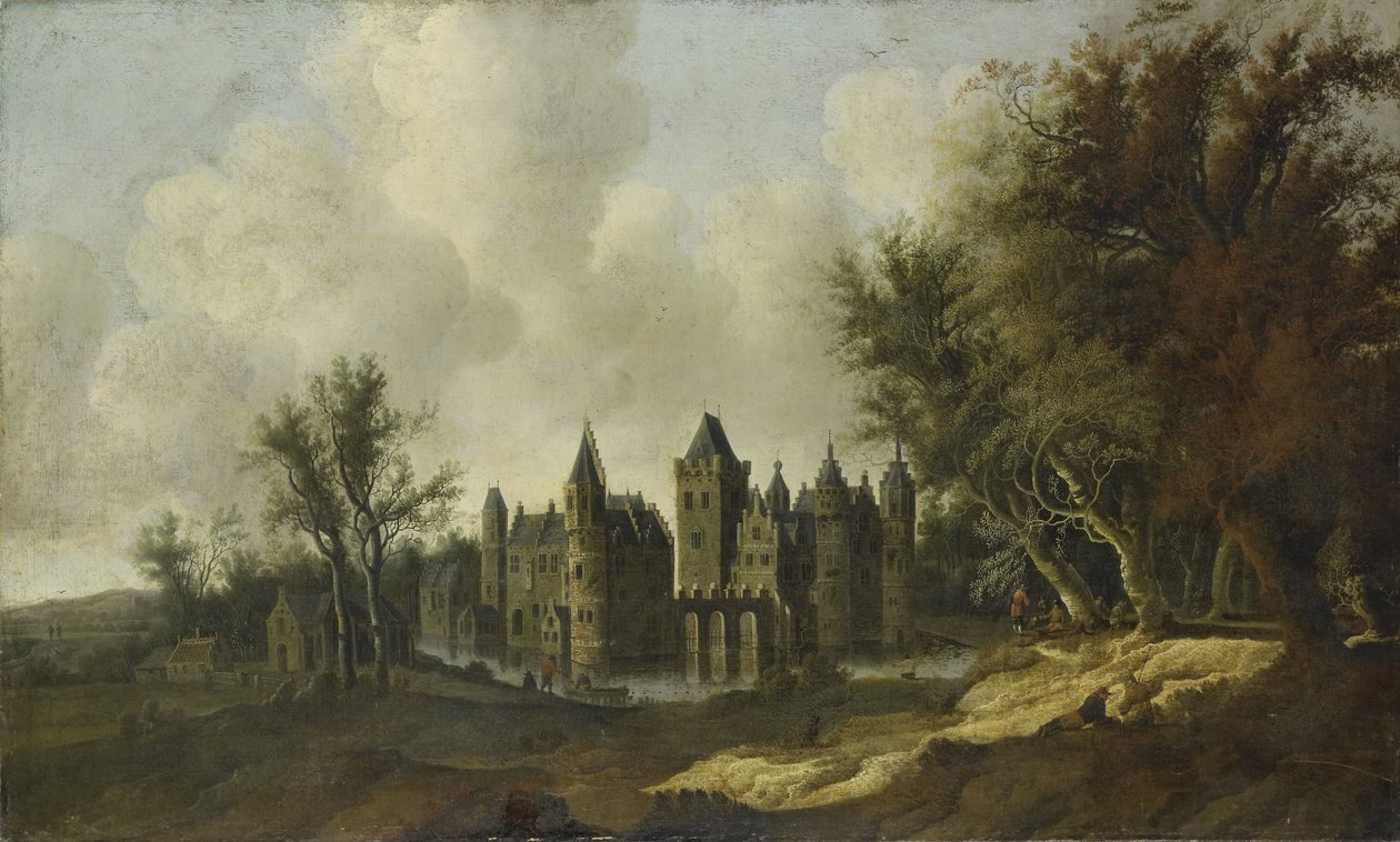 Castello di Egmond da G.W. Berckhout