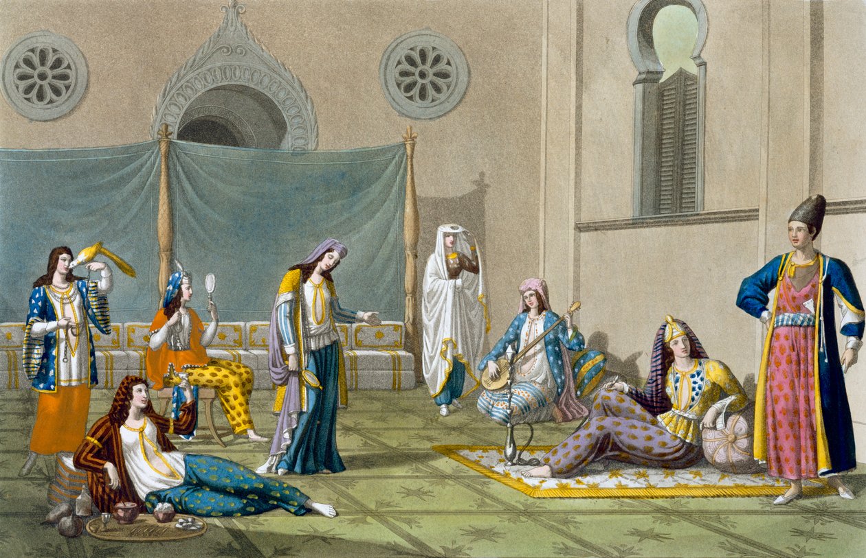 Un harem persiano, da 